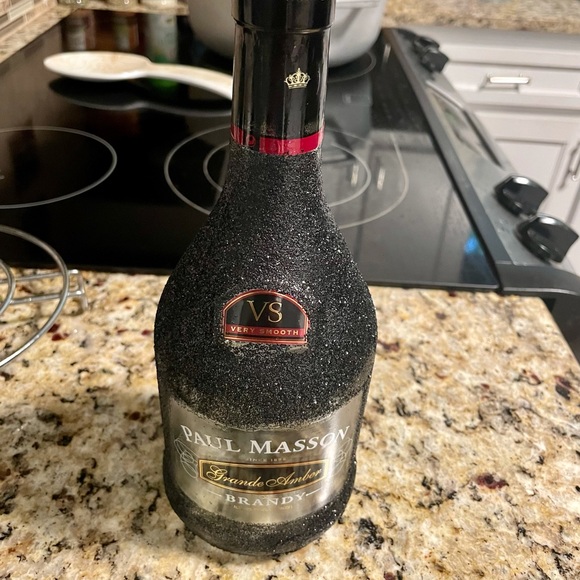 Glittered Paul Masson Bottle - Picture 4 of 8
